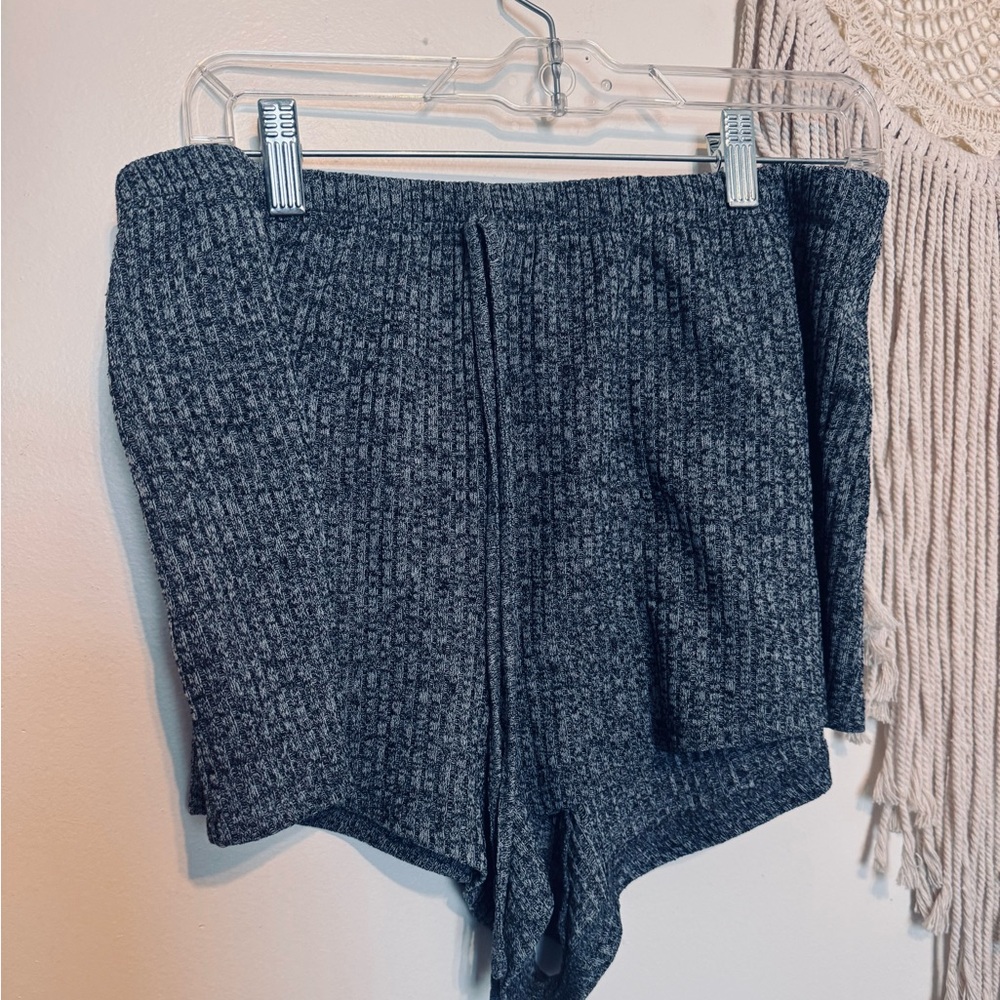 Cozy Gray Women's Pajama Shorts